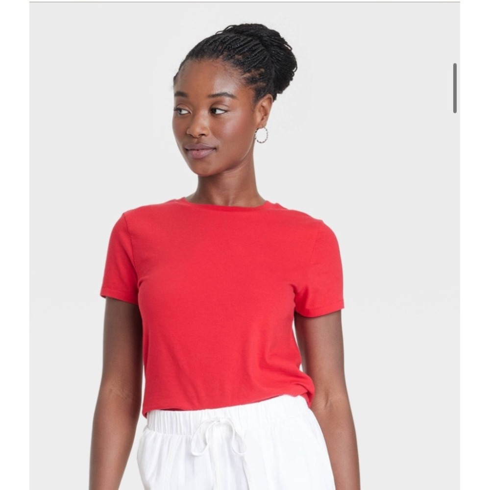 Universal Thread Red Crew‎ Neck Short Sleeve T Shirt XL Basic Everyday Cotton